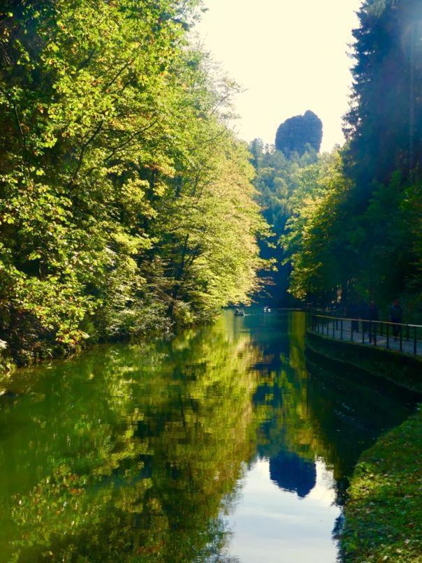 Ferienwohnung Schlesinger Hohnstein Dış mekan fotoğraf