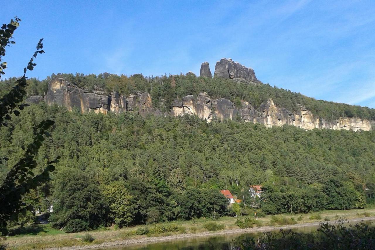 Ferienwohnung Schlesinger Hohnstein Dış mekan fotoğraf